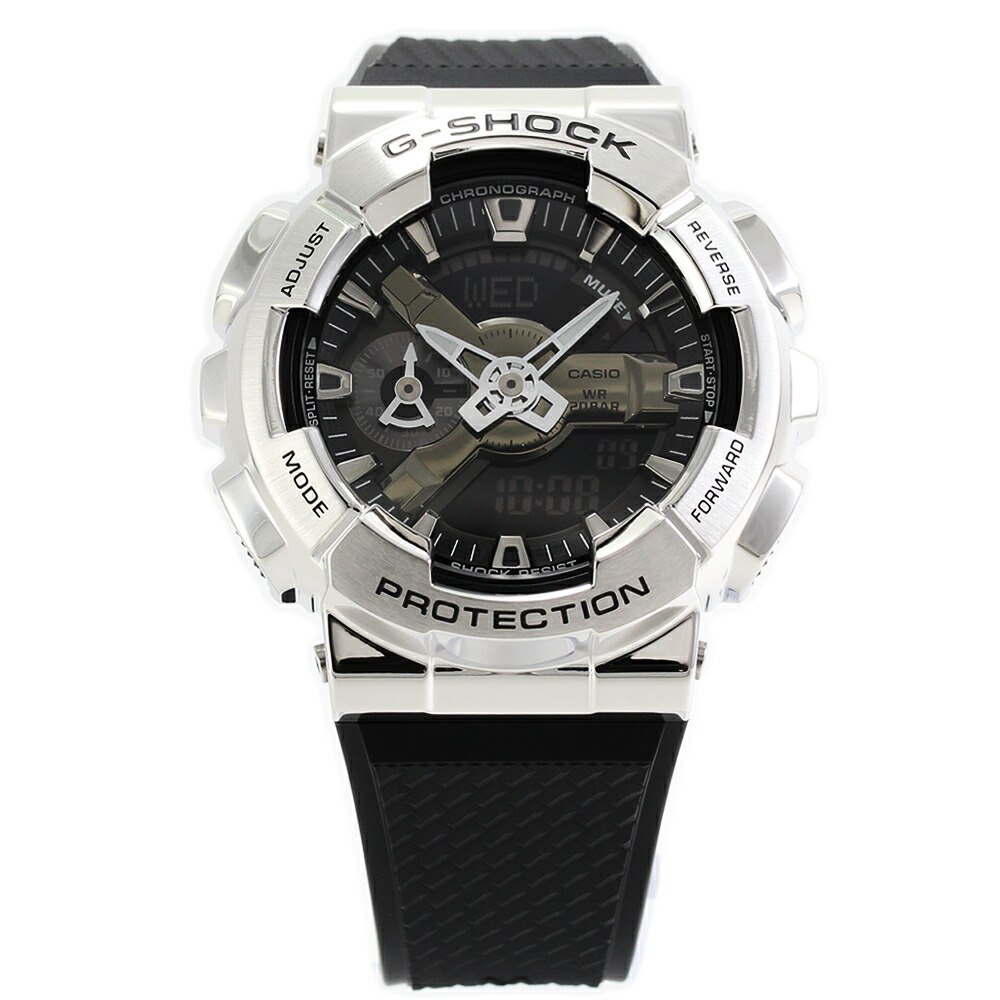 陸*パ様 CASIO G-SHOCK GM-5600-1ブラック✖️シルバー 楽天市場】CASIO カシオ G-SHOCK ジーショック Gショック メンズ