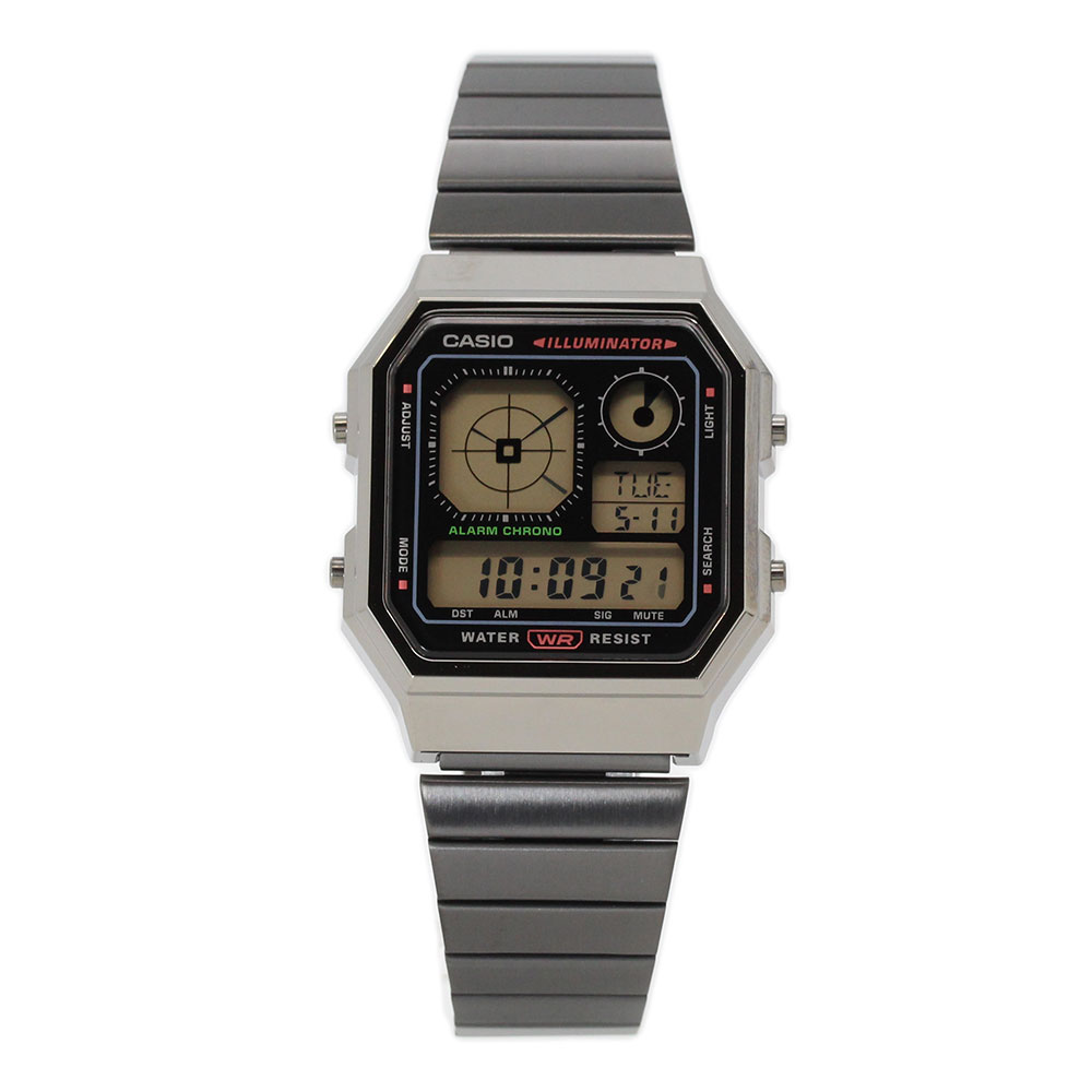 CASIO カシオ A130WEGG-1A デジタル クオーツ CLASSIC クラシック レトロメンズ 腕時計 プレゼント ギフト 1年保証 送料無料 【ネコポス発送・BOXなし】