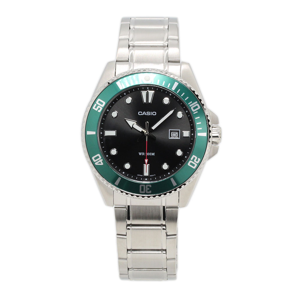 CASIO STANDARD MDV-107D-3A アナログ クオーツ メンズ カシオ スタンダード 腕時計 プレゼント ギフト 1年保証 送料無料 【ネコポス発送・BOXなし】 7,828円