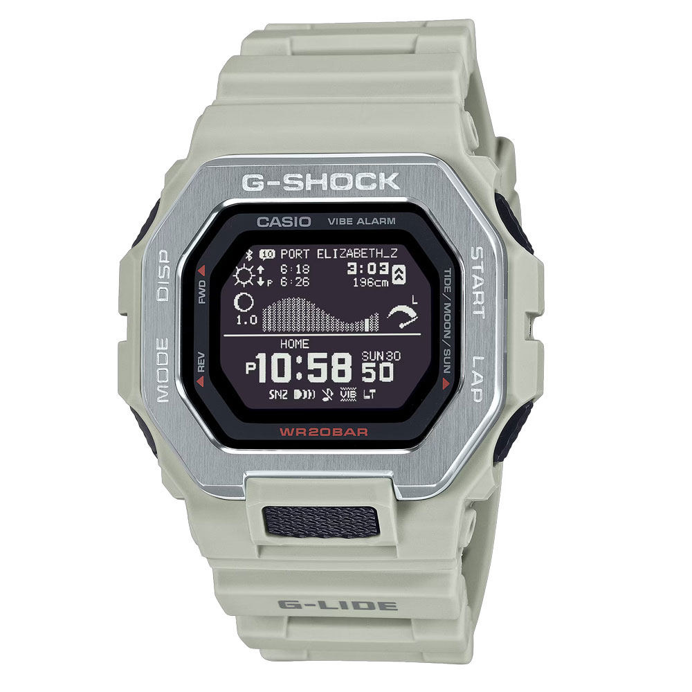 【楽天市場】CASIO G-SHOCK GBX-100-8 G-LIDE スマートフォン連携機能 潮汐情報 ムーンデータ 腕時計 プレゼント
