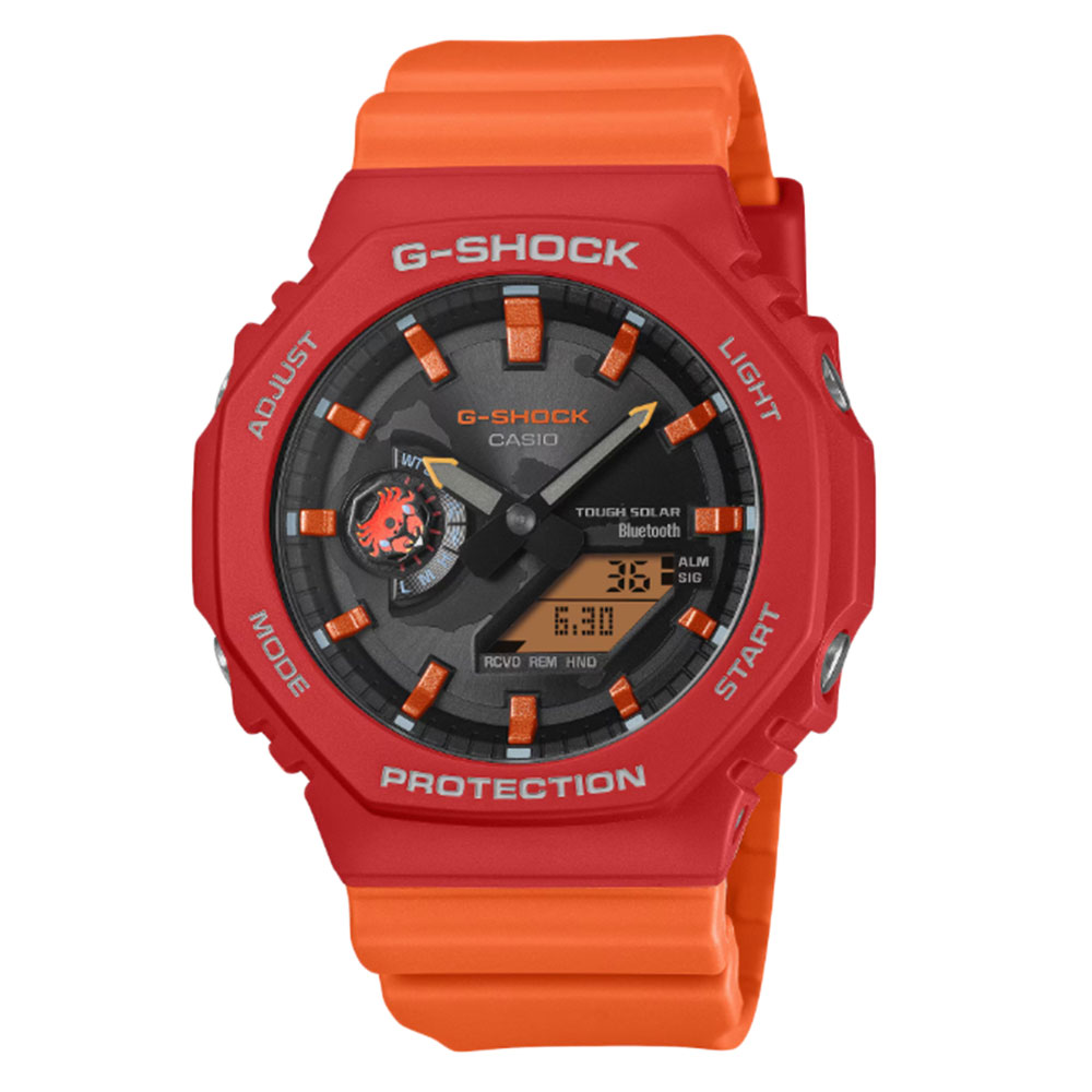 楽天市場】CASIO G-SHOCK GA-B2100CD-1A4 ソーラー アナデジ メンズ