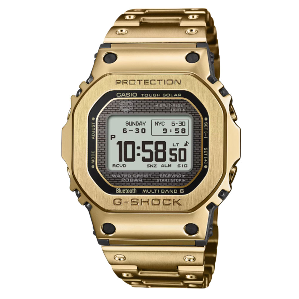CASIO G-SHOCK GMW-BZ5000GD-9 デジタル 電波ソーラー FULL METAL　フルメタル　ゴールド　モバイルリンク　Bluetooth メンズ 腕時計 プレゼント ギフト 1年保証 送料無料