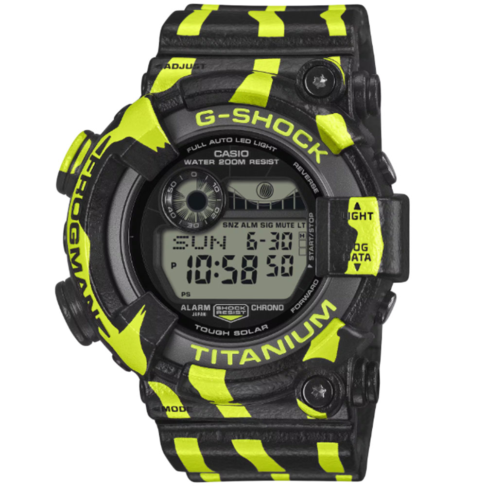 CASIO G-SHOCK GW-8200TPF-1 デジタル ソーラー MASTER OF G-SEA FROGMAN フロッグマン ミスジヤドクガエル メンズ腕時計 プレゼント ギフト 1年保証 送料無料|時計倉庫TOKIA
