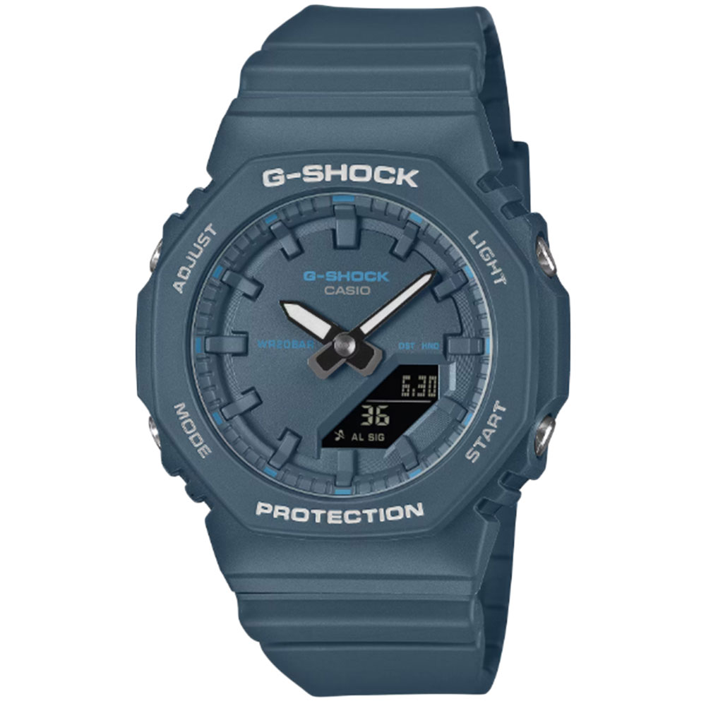CASIO ジーショック GMA-P2100BA-2A アナデジ クオーツ ANALOG-DIGITAL ブルー レディース腕時計 プレゼント ギフト 1年保証 送料無料｜時計倉庫TOKIA 11,722円