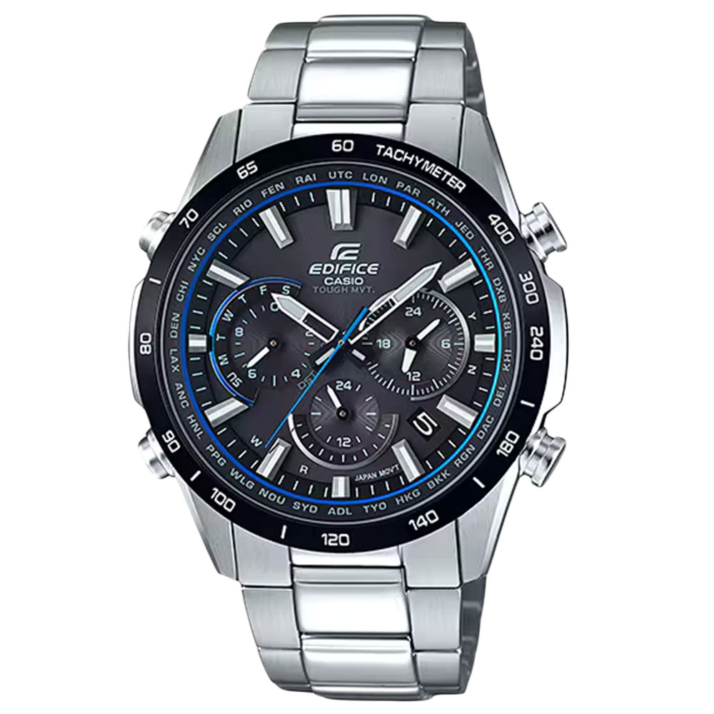 CASIO EDIFICE EQW-T650DB-1A--J アナログ ソーラー メンズ腕時計 プレゼント ギフト 1年保証 送料無料｜時計倉庫TOKIA 30,888円