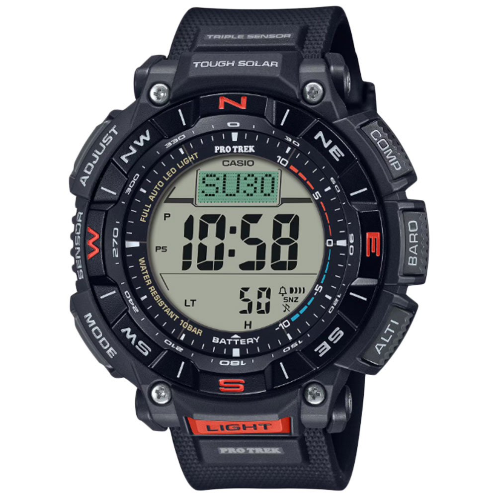 CASIO PROTREK PRG-340-1--J デジタル ソーラー Climber Line メンズ腕時計 プレゼント ギフト 1年保証 送料無料｜時計倉庫TOKIA