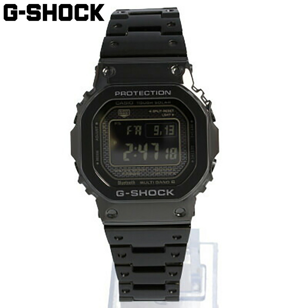 最新人気 大決算セール開催中 3 31 23 59まで Casio カシオ G Shock ジーショック Gmw B5000gd 1 腕時計 メンズ 電波ソーラー マルチバンド6 タフソーラー Bluetooth モバイルリンク メタルバンド ステンレス デジタル ブラック あす楽対応 東海 時計倉庫