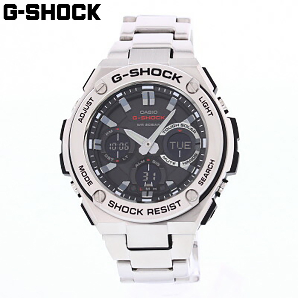 大人気☆ G-SHOCK Gスチール GST-S110D-1A - crumiller.com