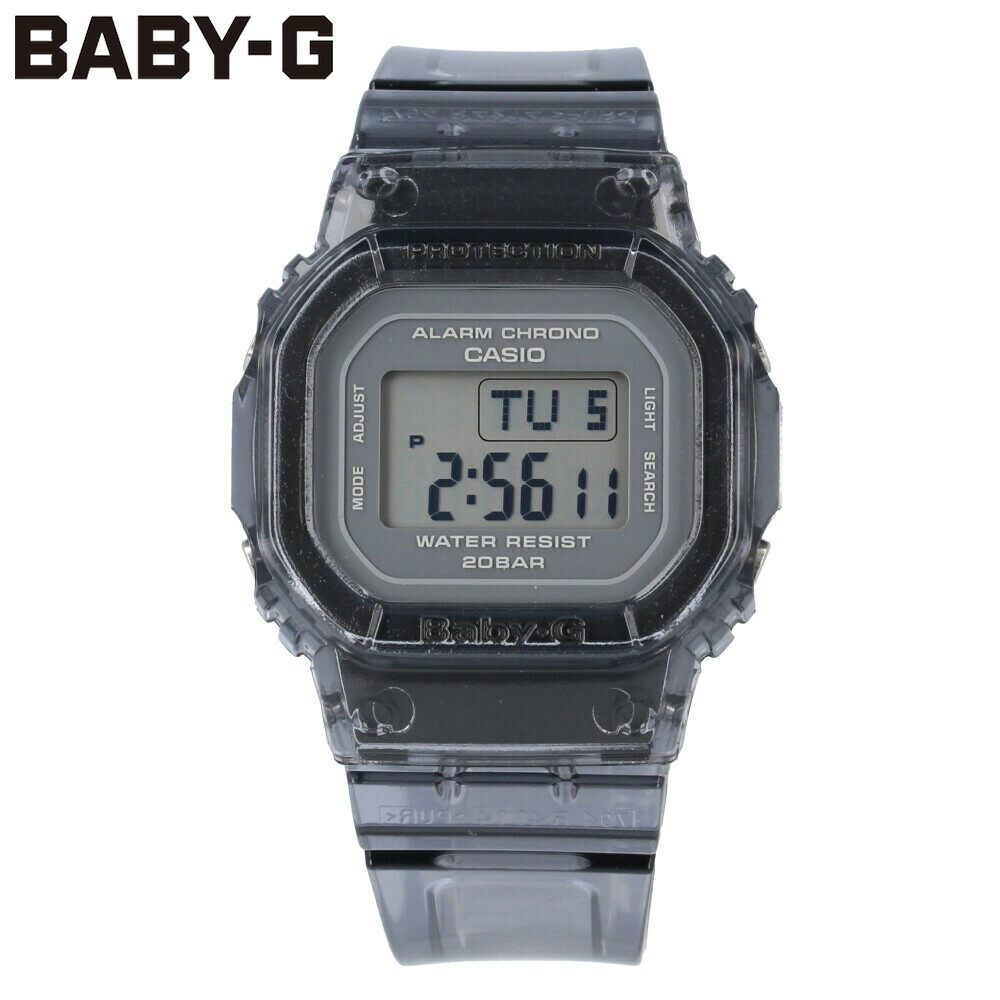 楽天市場】大決算セール開催中！9/30まで CASIO カシオ Baby-G ベビージー BGD-560-1腕時計 時計 レディース デジタル  クオーツ スクエア ブラック 樹脂 カジュアルプレゼント ギフト 1年保証 送料無料 : 時計倉庫TOKIA