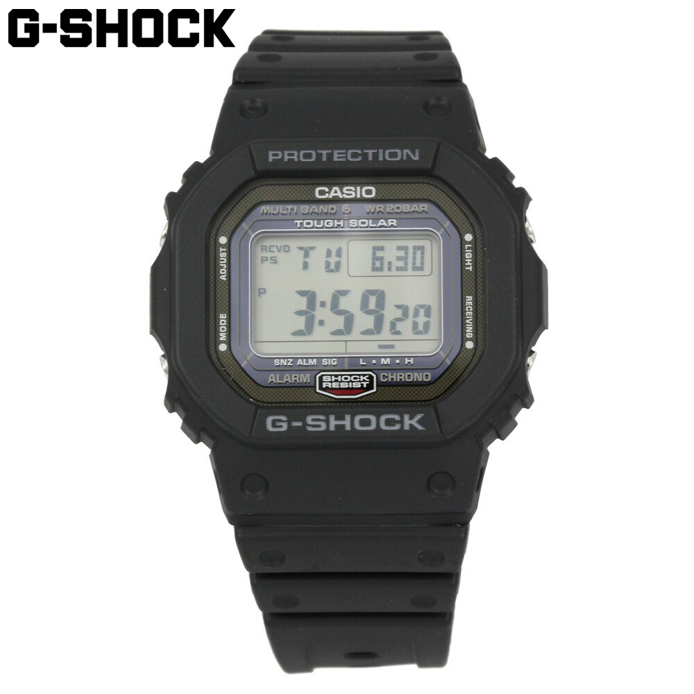 最安値 Casio カシオ G Shock ジーショック Gショック 腕時計 時計 メンズ デジタル スクエア 初号機 電波 ソーラー ベストセラー スピード 防水 カジュアル アウトドア スポーツ ブラック 黒 ウレタン Gw 5000 1 プレゼント ギフト 1年保証 時計倉庫tokia 超人気