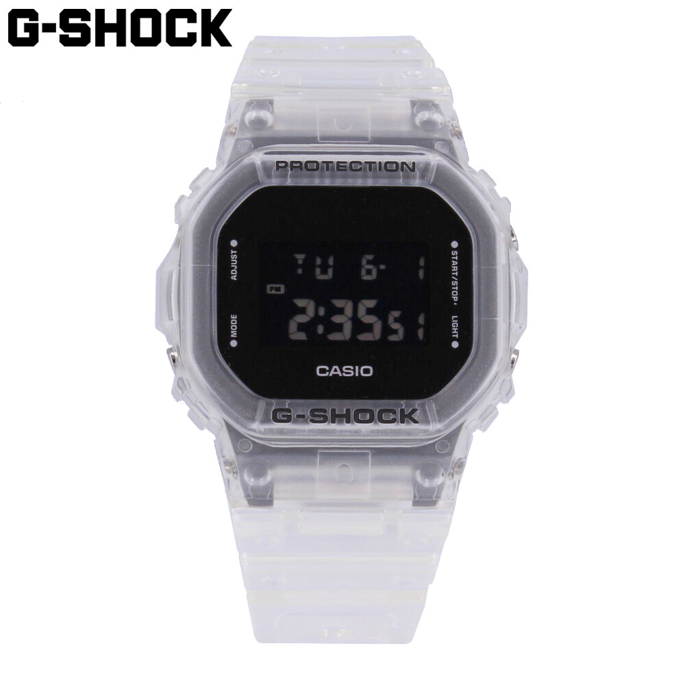 【SEAL限定商品】 新品G-SHOCK クリア スケルトン DW-5600SKE-7 - 腕時計(デジタル)