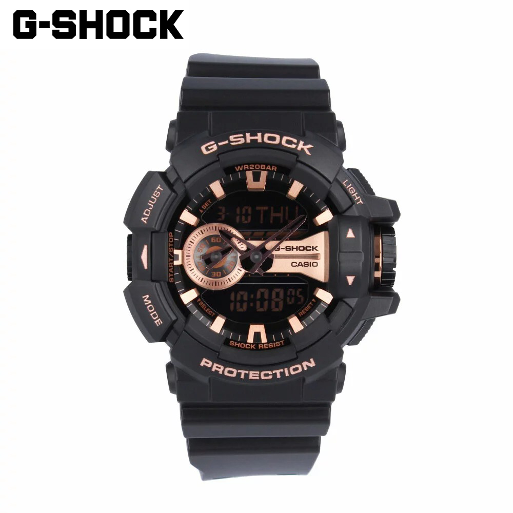 CASIO GA-400-1B カシオ 腕時計 G-SHOCK アナデジ 最大67％オフ！ - 時計