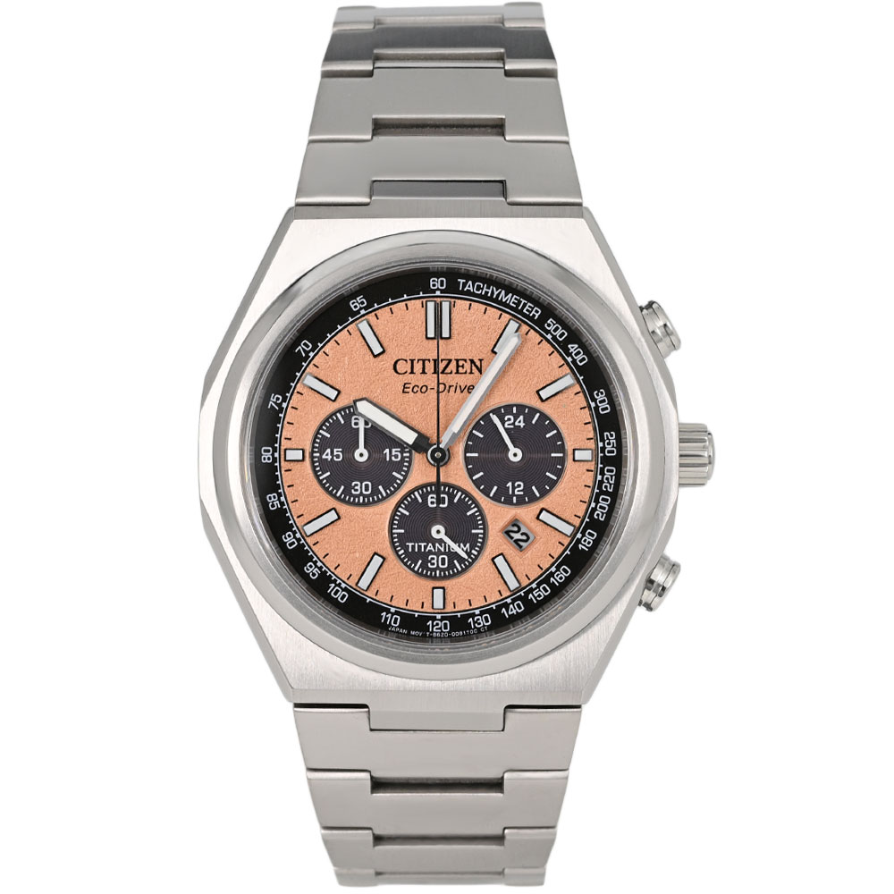 CITIZEN シチズン CA4610-85Z アナログ ソーラー 前進 ZENSHIN コレクション クロノグラフ メンズ 腕時計 プレゼント ギフト 1年保証 送料無料