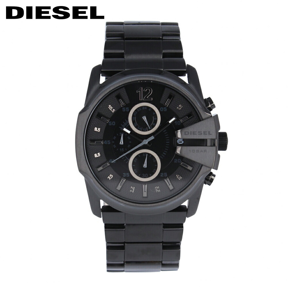 DIESEL　マスターチーフ　クロノグラフ　DZ-4181 クオーツ稼働品 DIESEL ポイント最大6倍 ディーゼル 時計 腕時計 メンズ DZ4181