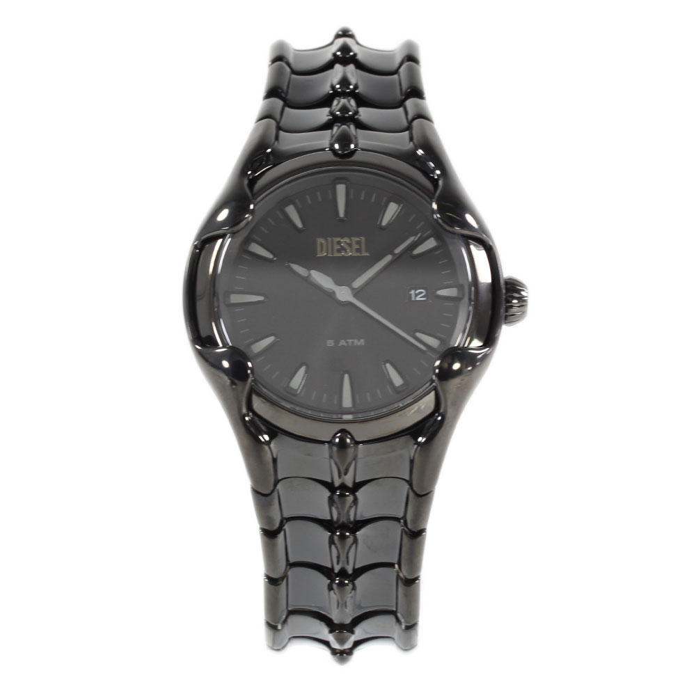 DIESEL ディーゼル DZ1929 MS9 エムエスナイン クリア ピンク Diesel MS9 Quartz Pink Dial Ladies Watch DZ1929 – Watches of