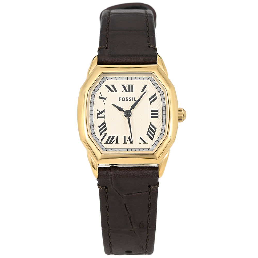 FOSSIL フォッシル ES5426 アナログ クオーツ Harlow　ハーロウ　ブラウン　クロコレザー レディース 腕時計 プレゼント ギフト 1年保証 送料無料