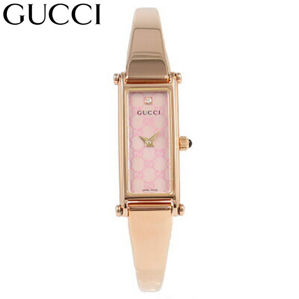 GUCCI グッチ 1500 シリーズ YA015559 I 腕時計 時計 レディース ブレス メタル ステンレス ピンクゴールド ドレス ビジネス クオーツ プレゼント ギフト 1年保証 送料無料