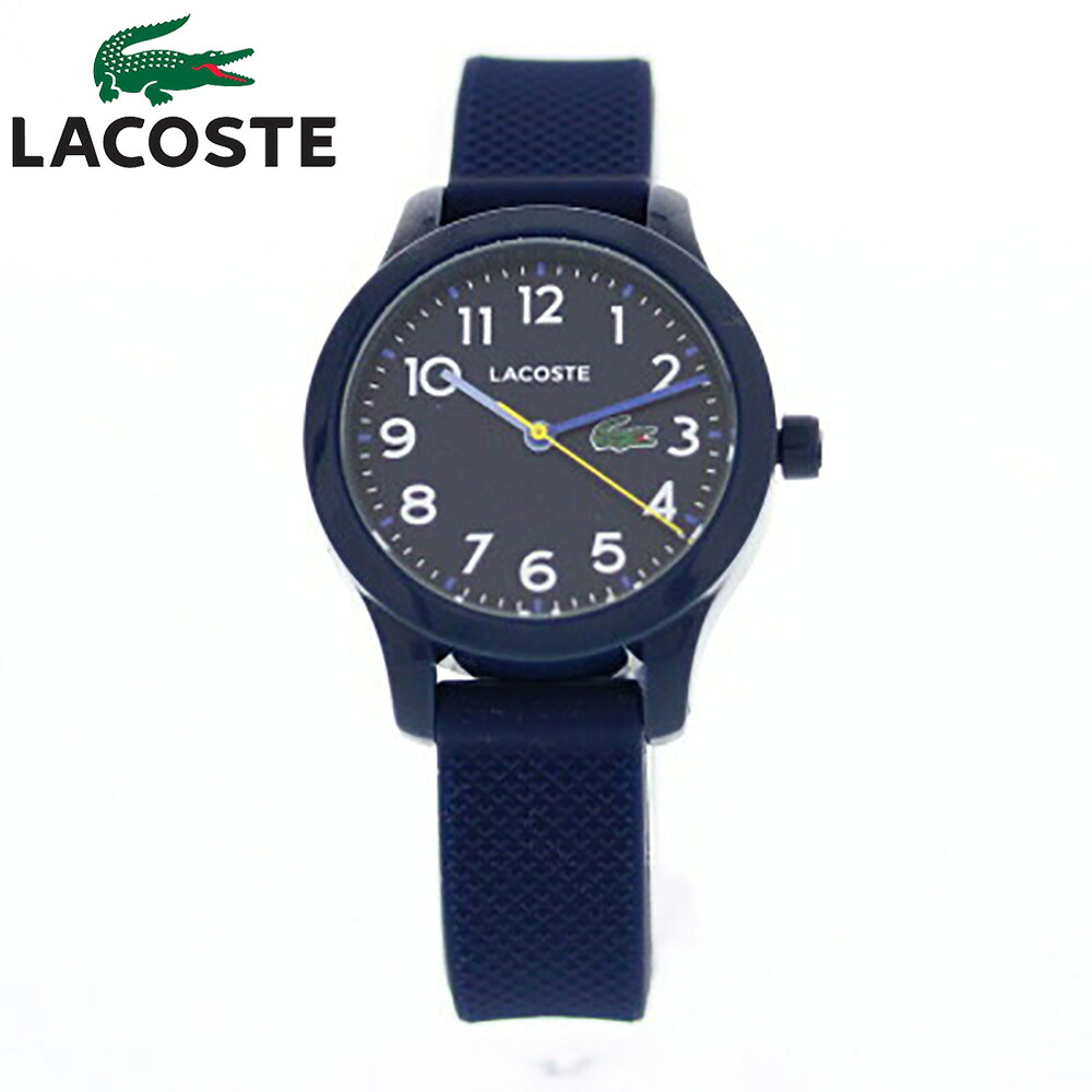 【楽天市場】LACOSTE ラコステ 2030002腕時計 レディース キッズ ラバー ネイビー カジュアル クオーツプレゼント ギフト 1年 ...