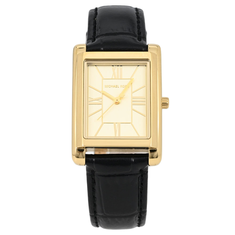 MICHAEL KORS マイケルコース MK4965 アナログ クオーツ ESSEX　エセックス　ゴールド　ブラック レディース 腕時計 プレゼント ギフト 1年保証 送料無料