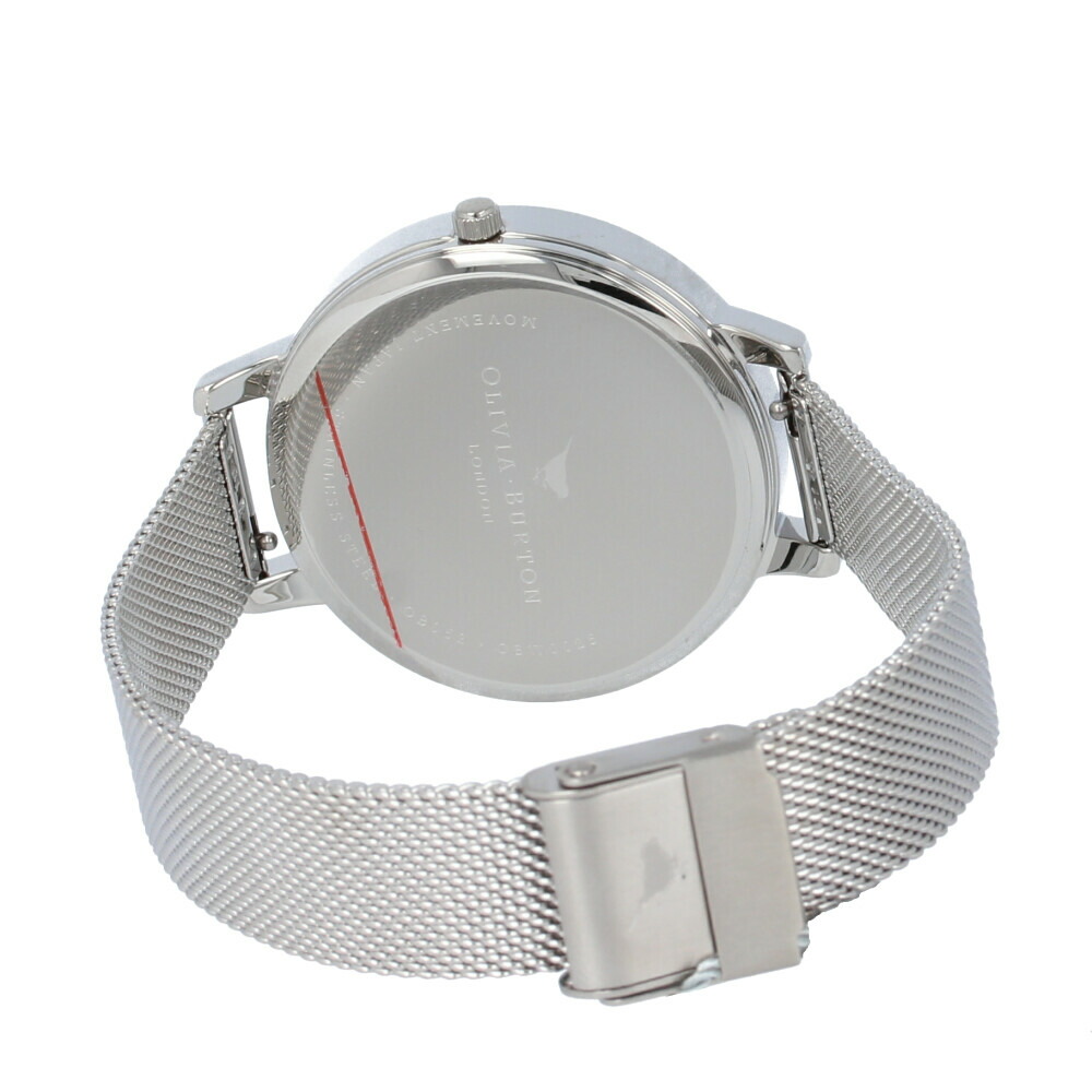 当店在庫してます エントリー 3 980円以上ご購入でポイント2倍 4 28 1 59まで Olivia Burton オリビアバートン Ob16bd104 腕時計 レディース ビッグダイヤル シルバー サンレイメッシュ 母の日 あす楽対応 東海 時計倉庫tokia メール便不可 Yoco Mx