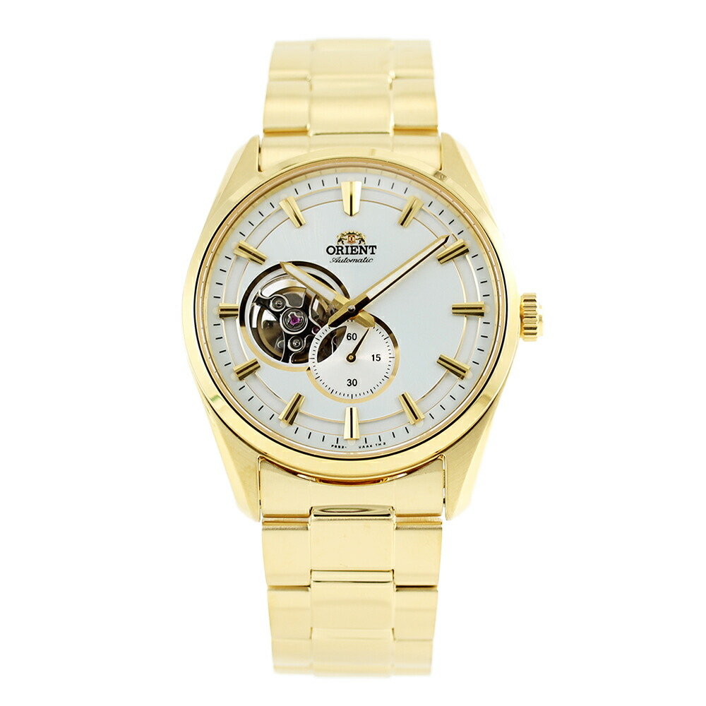 ORIENT RN-AR0007S Contemporary セミスケルトン コンテンポラリーコレクション ゴールド 腕時計 プレゼント ギフト 1年保証 送料無料