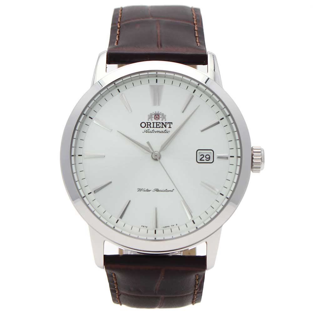 ORIENT オリエント RN-AC0F07S アナログ 自動巻き Contemporary コンテンポラリー シルバー ブラウン メンズ腕時計 プレゼント ギフト 1年保証 送料無料|時計倉庫TOKIA