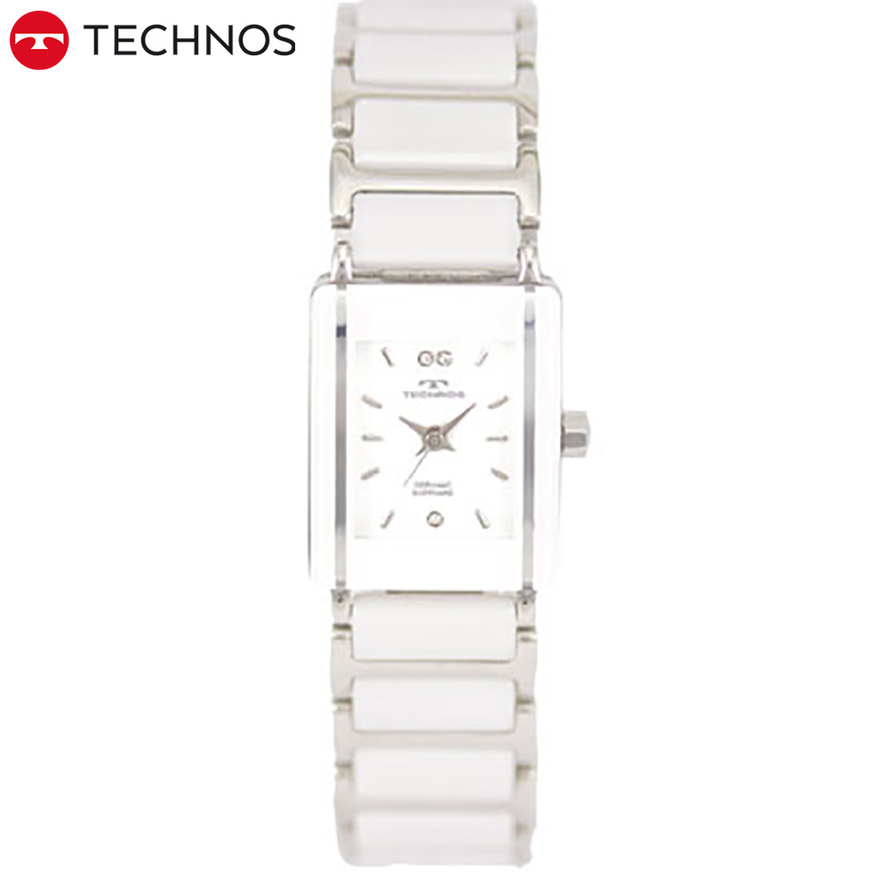 TECHNOS テクノス TSL906TW 腕時計 時計 レディース メタル セラミック シルバー ホワイト ドレス ビジネス プレゼント ギフト メーカー1年保証 送料無料 正規品