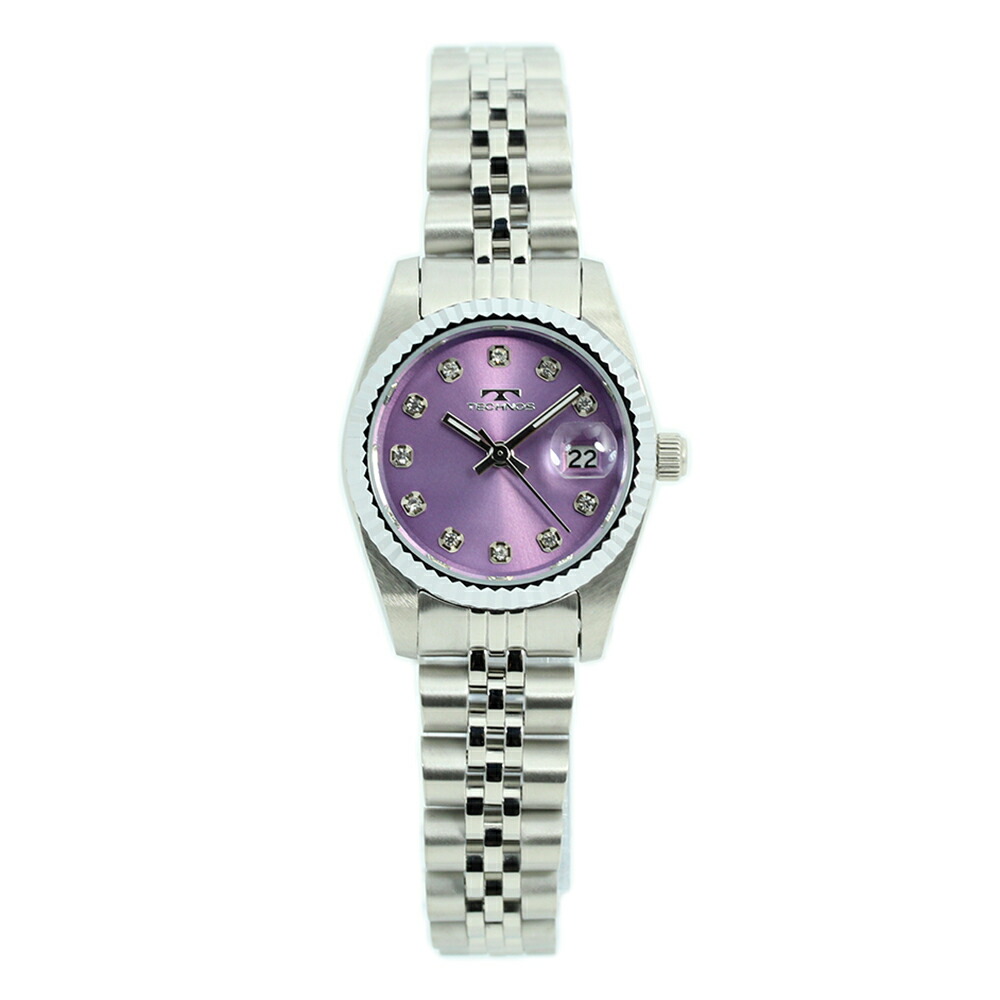 [故障がある]TECHNOS SILVER 278020.55 シルバー 925 HA-5867| テクノス シルバー925 銀無垢 宝飾ブレス ホワイト