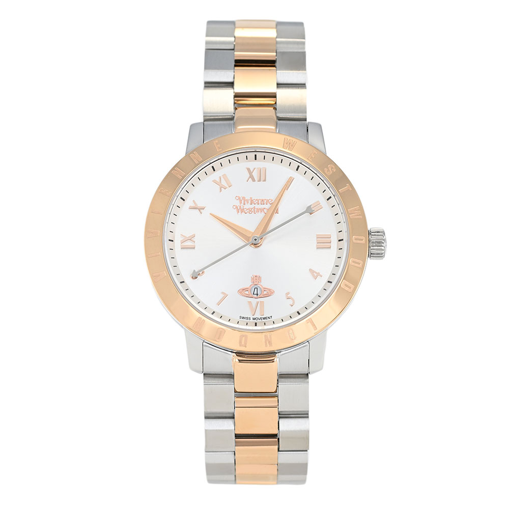 VIVIENNE WESTWOOD ヴィヴィアンウエストウッド VV152RSSL アナログ クオーツ 4針 シルバー レディース腕時計 プレゼント ギフト 1年保証 送料無料|時計倉庫TOKIA