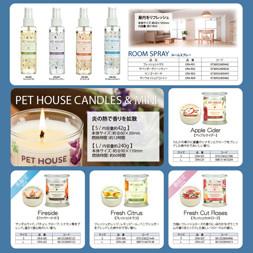 楽天市場 100円offクーポン 7 4 00 7 11 1 59 ネコポス対応 ファンタジーワールド Pet House カーフレッシュナー サンウォッシュドコットン Ofa C10 車用芳香剤 M便 1 1 ときめきライフ コスメ館 2号店