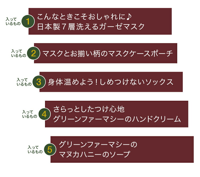 楽天市場 ギフトボックス 贈り物 ガーゼ マスク マスクケース おしゃれ 花柄 ソックス 靴下 ソープ 石鹸 マヌカハニー ハンドクリーム 保湿 お見舞い お母さん プレゼント メッセージカード身体に優しいお見舞いbox Standard ギフト プレゼント 入院 Kiss My Life