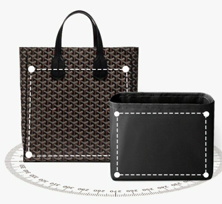 楽天市場】バッグインバッグ ゴヤール アンジュ ミニ 専用 インナー