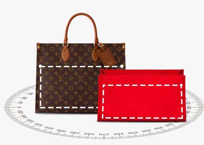 楽天市場】バッグインバッグ インナーバッグ ルイヴィトン オンザゴー