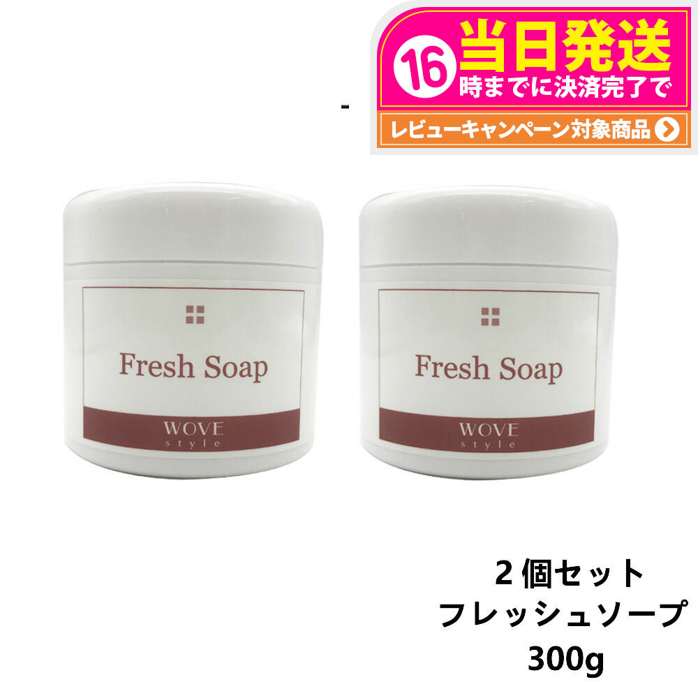 【2個セット 国内正規品】WOVE style ウォブスタイル フレッシュソープ 300g 業務用 洗顔料 石鹸 石けん スキンケア 送料無料 楽天市場】【2個セット】WOVE style ウォブスタイル フレッシュソープ