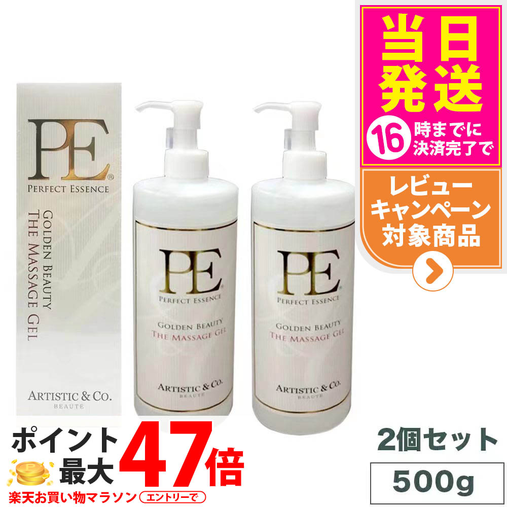 【2個書き割り 包み取りつくろう】P.E ゴールデン もの言う花 ザ マッサージジェル500g ARTISTIC＆CO 上半身揉み療治 Dr.Arrivo アリーヴォ 続きもの専用先だつもの MFIP EMS 柔軟性 エステ 昇降機繰り上げる 肌荒れ くすみ フェイシャル 揉み療治 美容 心臓の鼓動