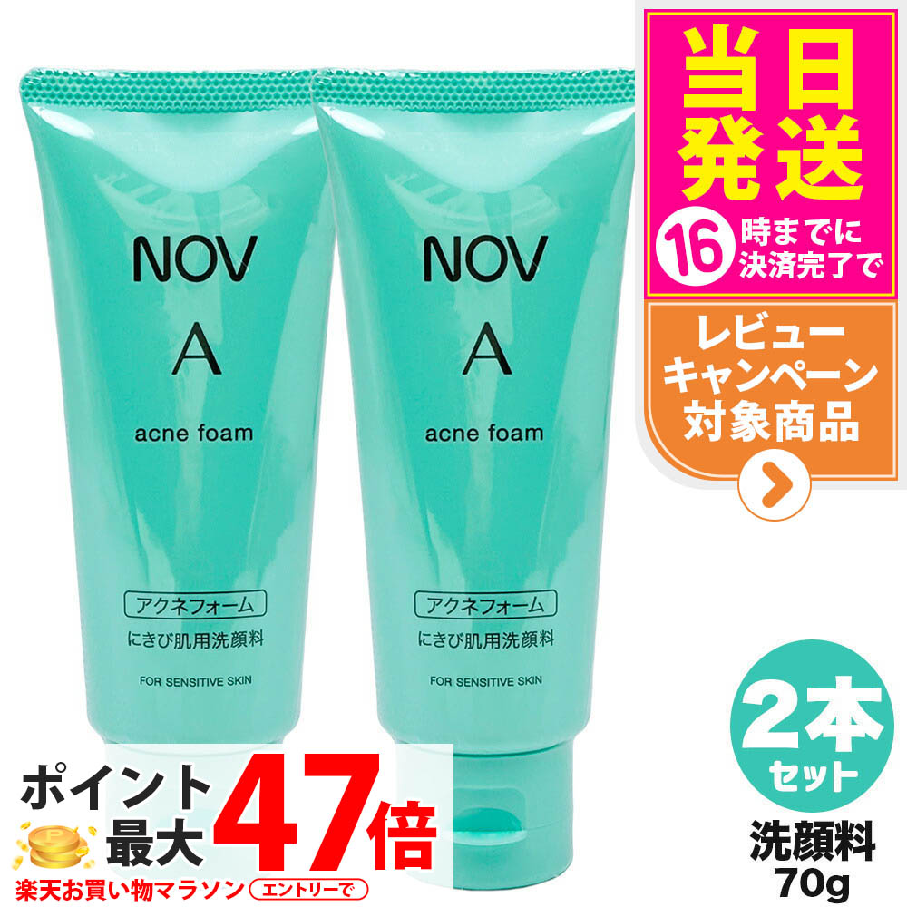 楽天市場】【国内正規品】常盤薬品 NOV ノブ A アクネフォーム 70g