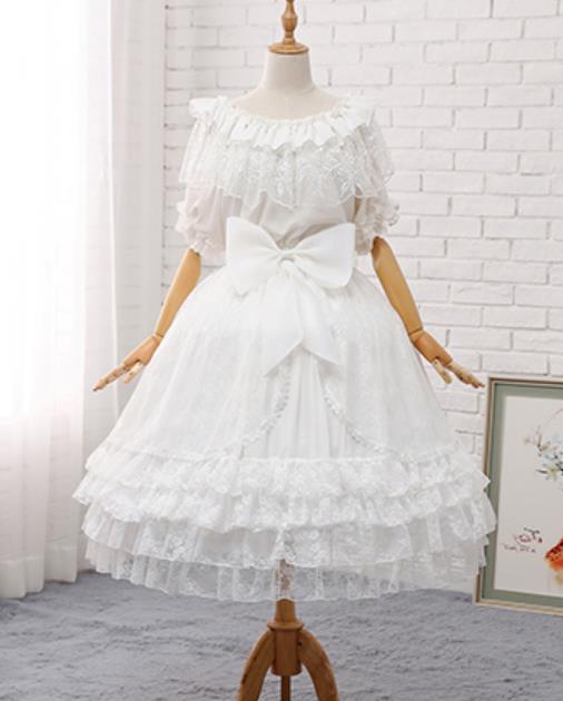 Lolita系 スカート ロリータファッション パニエ トップス 萌え レディース ロリータ ゴスロリ