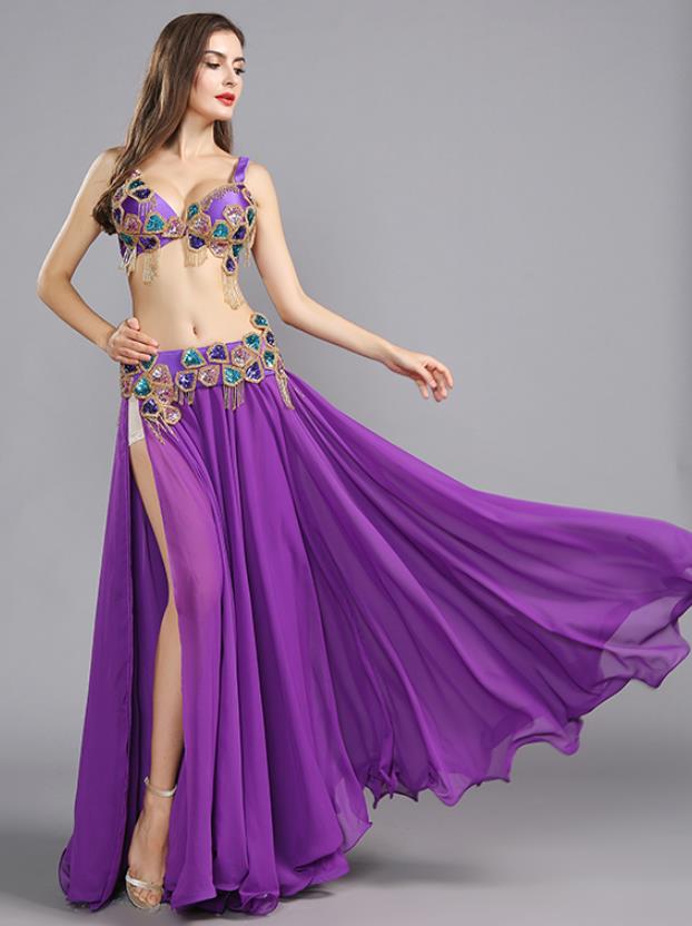 ベリーダンス衣装　パープル　スパンコール ベリーダンス衣装 パープル スパンコール 楽天市場】ベリーダンス衣装