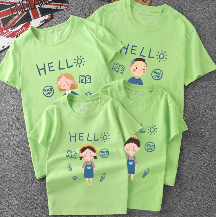 親子ペア 親子お揃い おそろい親子服 お揃い服 カップル ギフト プレゼント ユニセックス 中袖 兄弟 可愛い 夏 大人用 姉妹 子供 旅行 服 海 親子 ｔシャツ 高額売筋 カップル