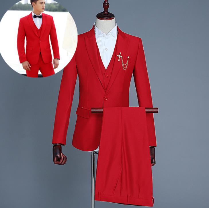 春秋 赤 レッドメンズファッション メンズ 春秋 事務服 結婚式 長袖 ビジネススーツ 長袖 パンツスーツ Ol コート スーツ セットアップ ビジネススーツ メンズ コート コート オフィス トップス 事務服 ビジネス 洗える 3点セット 紳士 結婚式 忘年会司会者 入学 長袖 赤