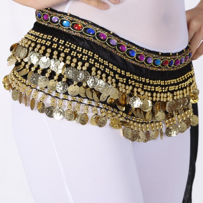 市場 送料無料 舞台風 ベリーダンス 腰巻き 演出 コインスカーフ ベリー ヒップスカーフ 衣装