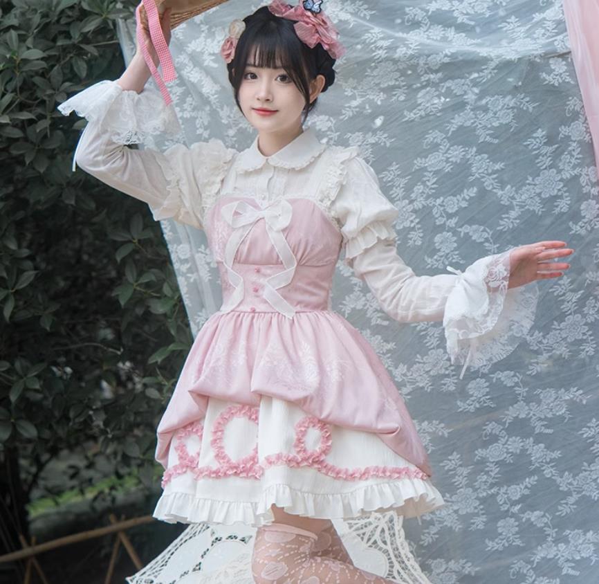 楽天市場】/新発/数量限定/Lolita系 /ワンピース jsk OP 日常 写真