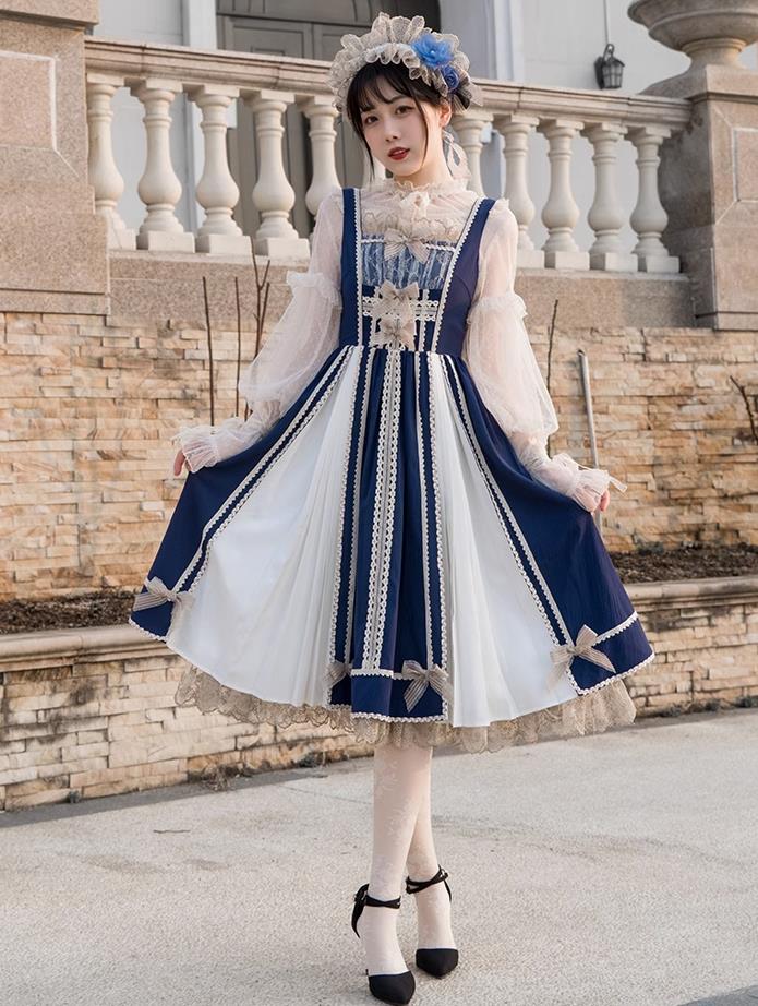 楽天市場】/新発/数量限定/Lolita系 お茶会/花柄/ワンピース jsk OP