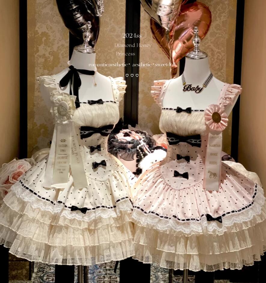 /新発/数量限定/Lolita系 ワンピース　jsk　OP　日常　写真　舞台　変装/ロリータ トップス 萌え レディース ゴスロリ ロリータファッション　変装　トップス 吊りスカート ワンピース　花嫁洋服 ウエディングドレス