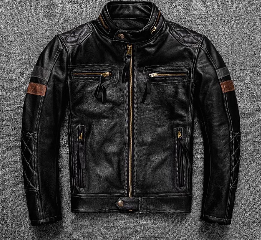新品 本革 レザージャケット ライダースジャケット 革ジャン メンズ 楽天市場】数量限定/本革ジャケット バイクウェア メンズ