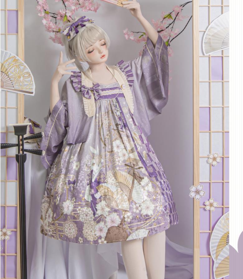 /新発/量目押さえる/Lolita系 浴衣 和風/衣装 jsk OP 日常 第八芸術 一こま 化けの皮/ロリータ  トップス  萌え レディース ゴスロリ ロリータ流行り物 化けの皮 トップス  吊りスコート 衣装 花嫁御寮御召しもの ウェディングドレス