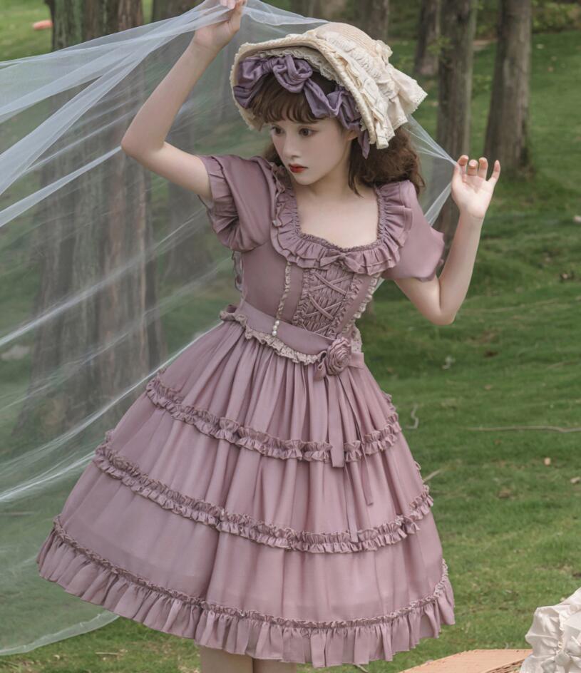 New Release/Limited Quantity/Lolita Mist/Long Sleeve/Medium Sleeve/Op Dress JSK Everyday Photo Stage Disguise/Lolita Tops Moe Ladies Gothic Lolita Fashion Disguise Tops Hanging Skirt Bride Clothes
