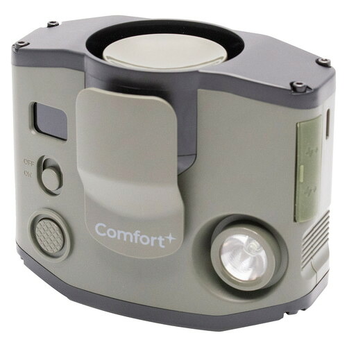 【送料無料・包装無料・のし無料】Comfort+ 多機能携帯ファン Buwatto(ブワット) モスグリーン AFW-4G