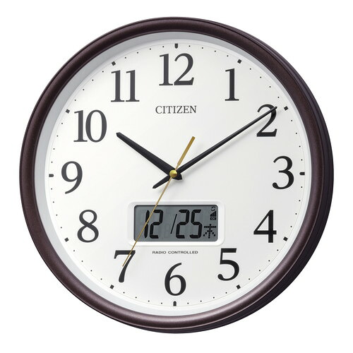 【送料無料・包装無料・のし無料】シチズン 電波掛時計 8FYA05-006(A3)