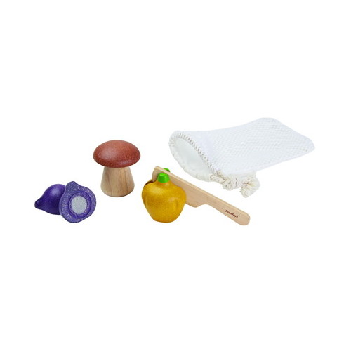 PLANTOYS プラントイ ベジーセット 木のおもちゃ 知育玩具 木製玩具 リハビリ 指先運動 脳活 グッズ 室内遊び